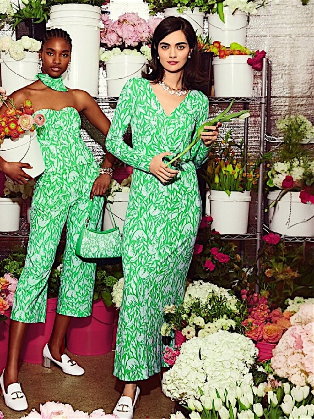 Lilly Pulitzer Tilli Maxi Dress in Fauna Green/Tulip To Tango NWT - Size 4
